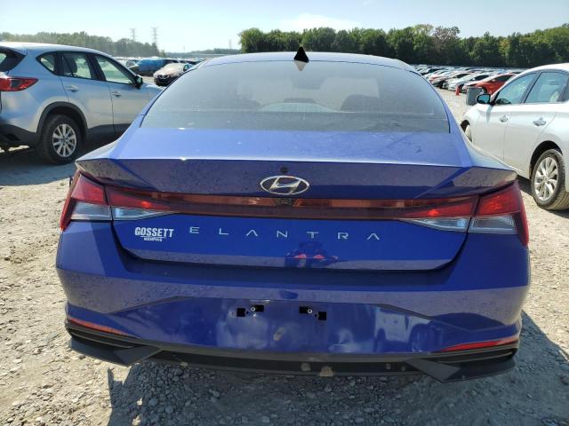 KMHLM4AG3NU331297 - 2022 HYUNDAI ELANTRA SEL BLUE photo 6