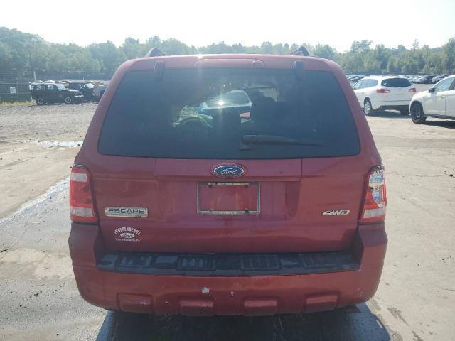 1FMCU931X8KA64407 - 2008 FORD ESCAPE XLT 红色 照片 6