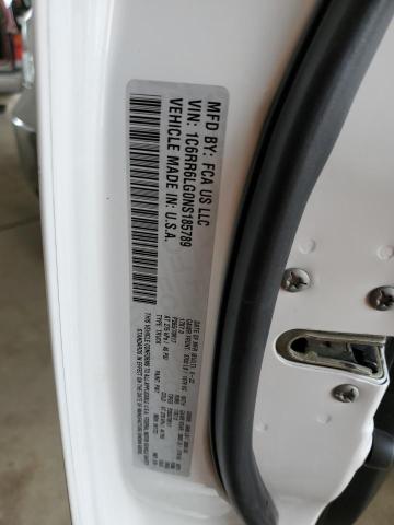 1C6RR6LG0NS185789 - 2022 RAM 1500 CLASS SLT 白色 照片 12