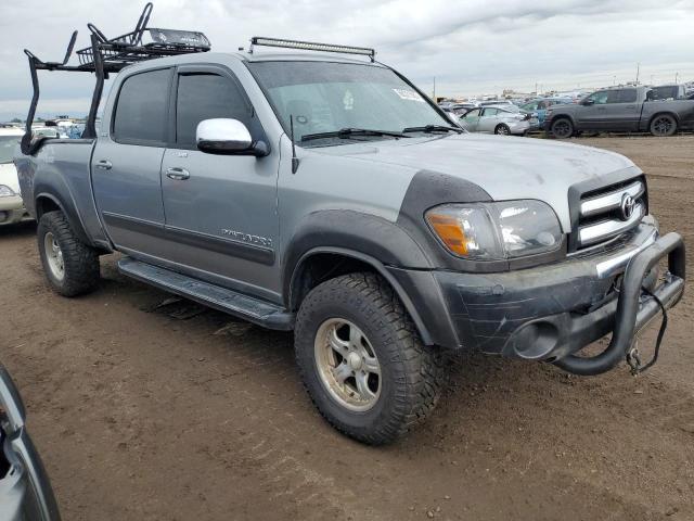 5TBDT44116S514084 - 2006 TOYOTA TUNDRA DOUBLE CAB SR5 GRAY photo 4