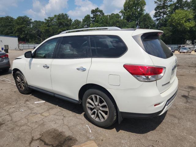 5N1AR2MNXFC707198 - 2015 NISSAN PATHFINDER S WHITE photo 2