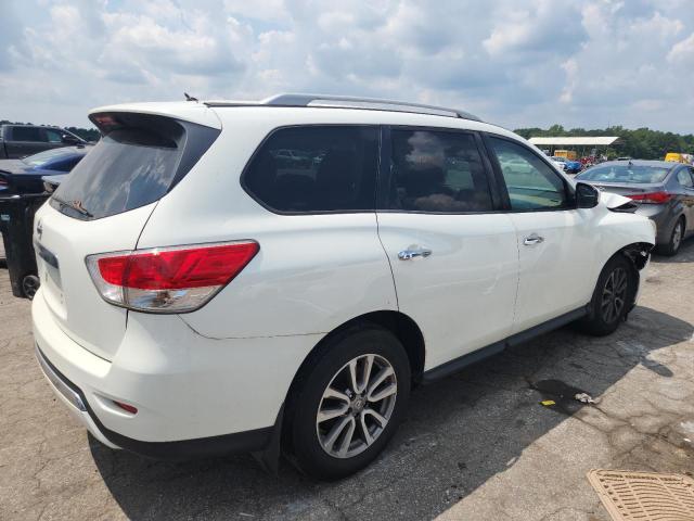 5N1AR2MNXFC707198 - 2015 NISSAN PATHFINDER S WHITE photo 3