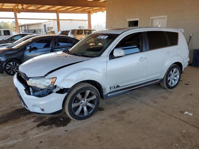 JA4JT5AX8CU003501 - 2012 MITSUBISHI OUTLANDER GT WHITE photo 1