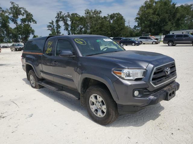 5TFSZ5AN2HX119807 - 2017 TOYOTA TACOMA ACCESS CAB ნაცრისფერი ფოტო 4