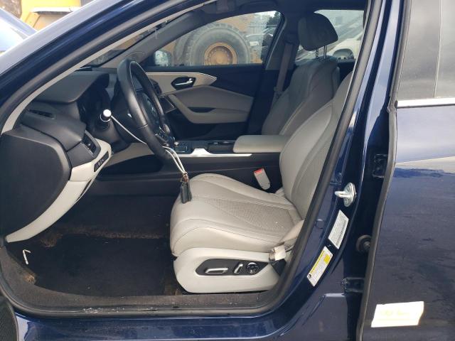 19UUB5F48MA010859 - 2021 ACURA TLX TECHNOLOGY BLUE photo 7