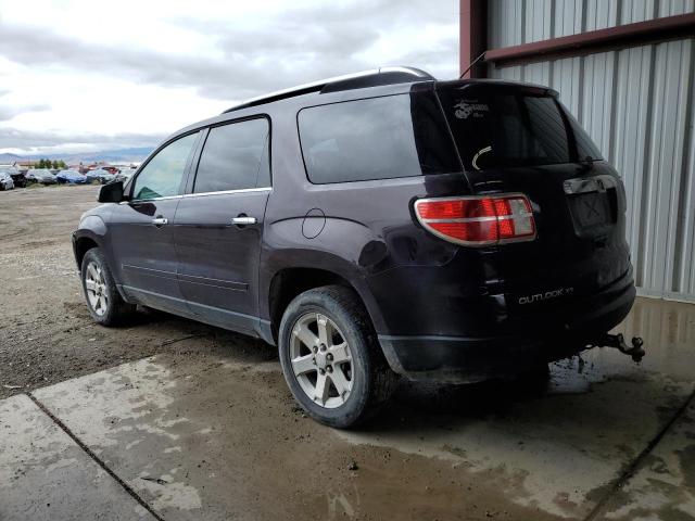 5GZEV23D89J215309 - 2009 SATURN OUTLOOK XR BURGUNDY photo 2