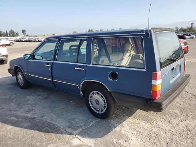 YV1FX8850H1107005 - 1987 VOLVO 740 GLE BLUE photo 2