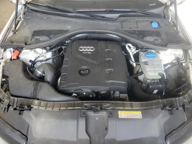 WAUGFAFC7FN045076 - 2015 AUDI A6 PREMIUM PLUS WHITE photo 11