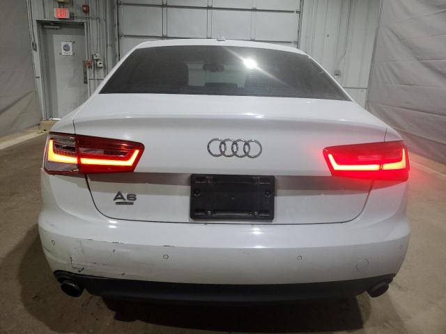WAUGFAFC7FN045076 - 2015 AUDI A6 PREMIUM PLUS WHITE photo 6