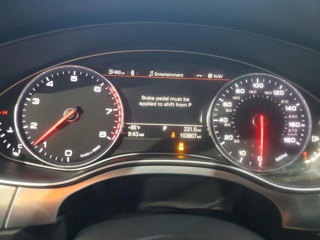 WAUGFAFC7FN045076 - 2015 AUDI A6 PREMIUM PLUS WHITE photo 9