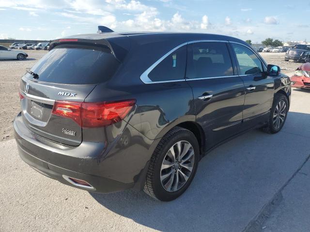 5FRYD3H40FB004168 - 2015 ACURA MDX TECHNOLOGY CHARCOAL photo 3