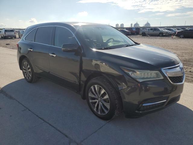 5FRYD3H40FB004168 - 2015 ACURA MDX TECHNOLOGY CHARCOAL photo 4