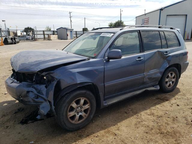 JTEEP21A370198387 - 2007 TOYOTA HIGHLANDER SPORT GRAY photo 1