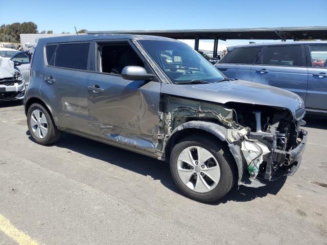 KNDJN2A25E7064910 - 2014 KIA SOUL GRAY photo 4