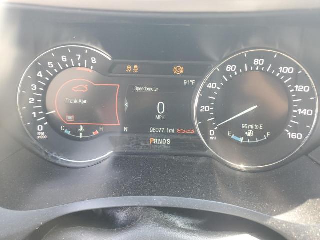 3LN6L5F98HR665062 - 2017 LINCOLN MKZ RESERVE შავი ფოტო 9