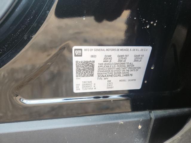 3GNAXHEG1RL148976 - 2024 CHEVROLET EQUINOX LS BLACK photo 12