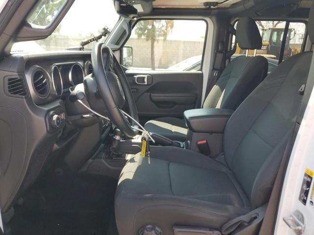 1C4HJXDG9NW154906 - 2022 JEEP WRANGLER U SPORT Белый фото 7