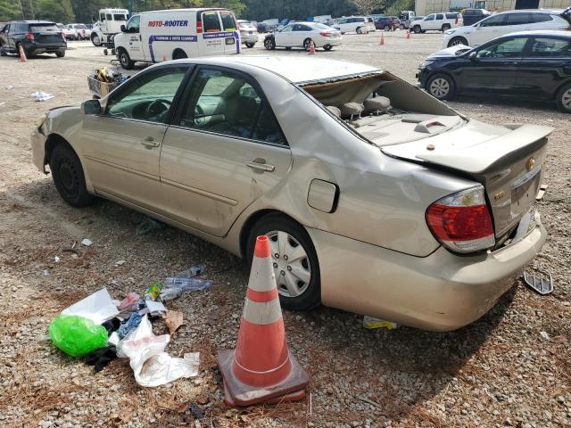 4T1BE32K35U042765 - 2005 TOYOTA CAMRY LE BEIGE photo 2