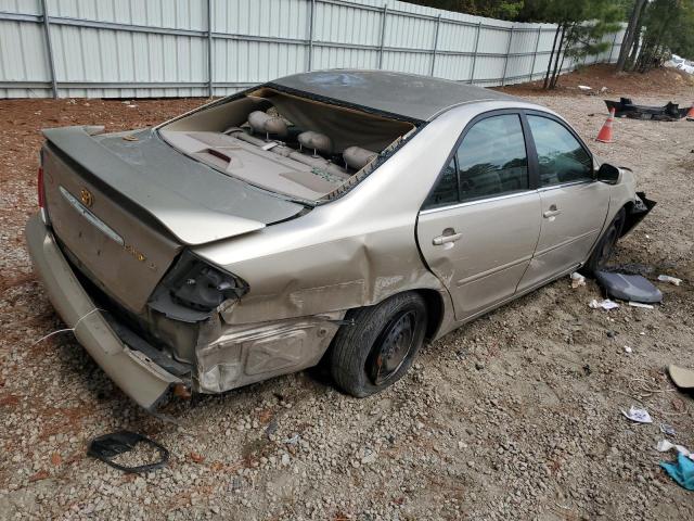 4T1BE32K35U042765 - 2005 TOYOTA CAMRY LE BEIGE photo 3