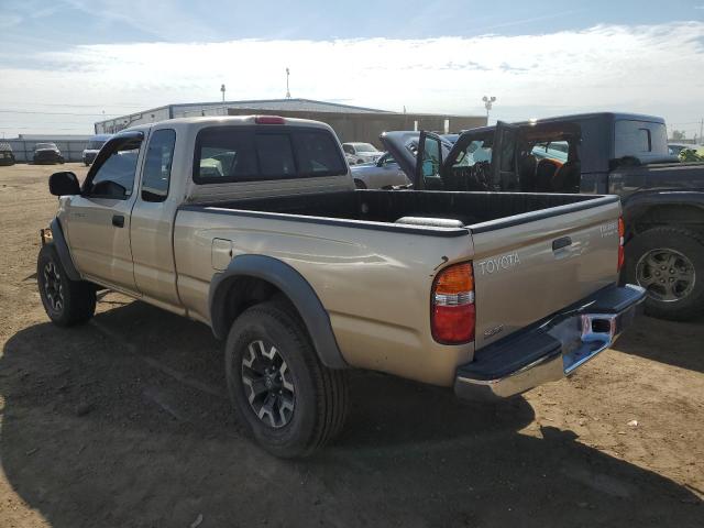 5TESN92N22Z078337 - 2002 TOYOTA TACOMA XTRACAB PRERUNNER ოქროსფერი ფოტო 2