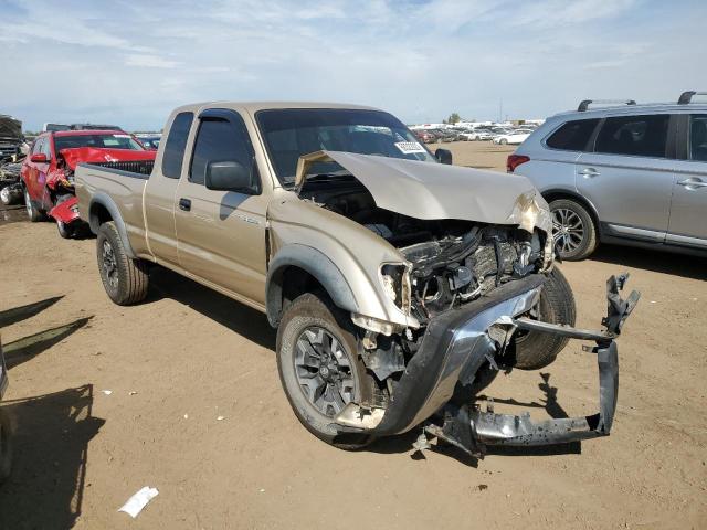 5TESN92N22Z078337 - 2002 TOYOTA TACOMA XTRACAB PRERUNNER ოქროსფერი ფოტო 4