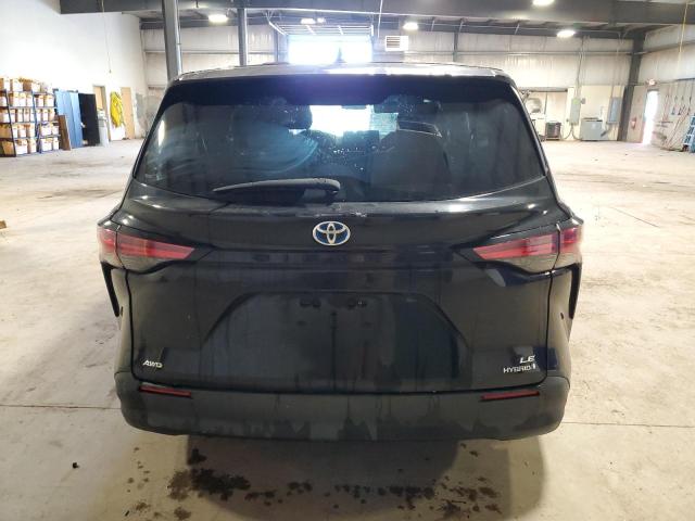 5TDKSKFCXMS014040 - 2021 TOYOTA SIENNA LE BLACK photo 6