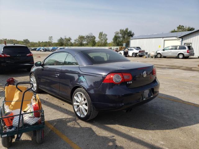 WVWFW7AH4BV004533 - 2011 VOLKSWAGEN EOS LUX 蓝色 照片 2