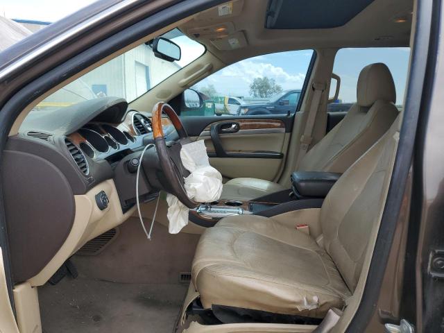 5GAKRCED9CJ152483 - 2012 BUICK ENCLAVE BROWN photo 7