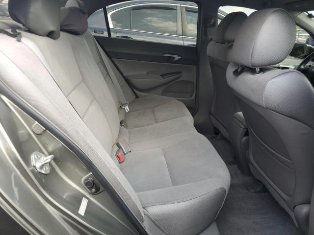 2HGFA16567H316073 - 2007 HONDA CIVIC LX GRAY photo 10