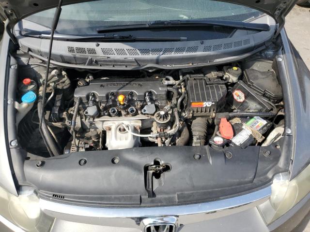 2HGFA16567H316073 - 2007 HONDA CIVIC LX GRAY photo 11