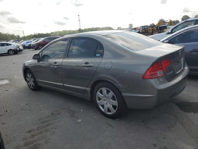 2HGFA16567H316073 - 2007 HONDA CIVIC LX GRAY photo 2