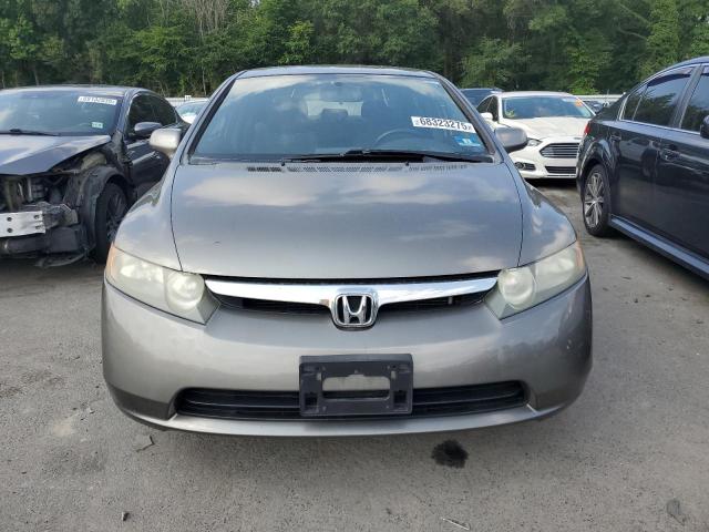2HGFA16567H316073 - 2007 HONDA CIVIC LX GRAY photo 5