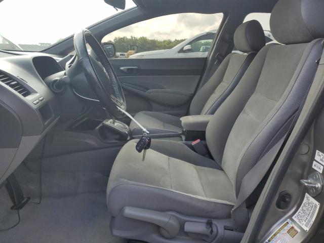 2HGFA16567H316073 - 2007 HONDA CIVIC LX GRAY photo 7