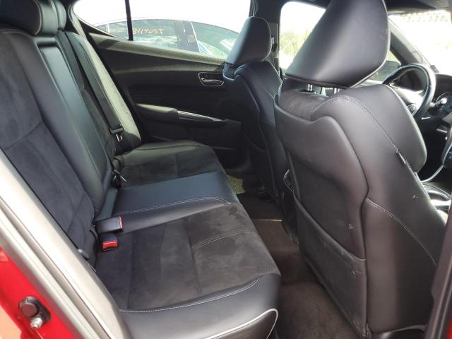19UUB2F64JA000194 - 2018 ACURA TLX TECH+A Կարմիր լուսանկար 10