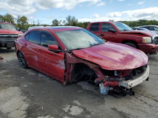 19UUB2F64JA000194 - 2018 ACURA TLX TECH+A Կարմիր լուսանկար 4