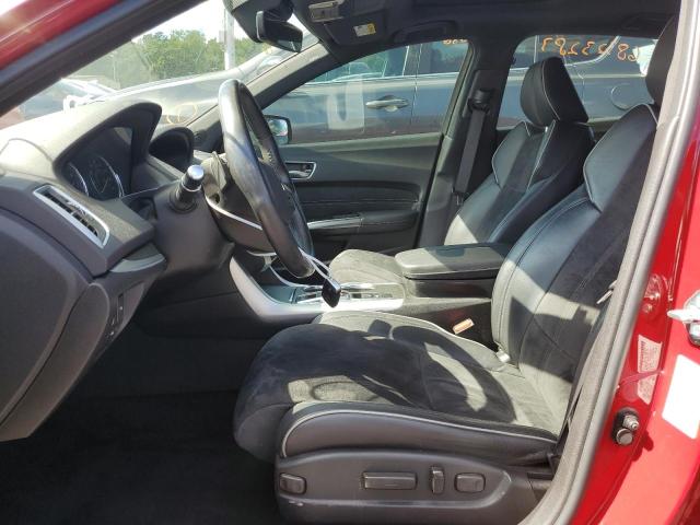 19UUB2F64JA000194 - 2018 ACURA TLX TECH+A Կարմիր լուսանկար 7