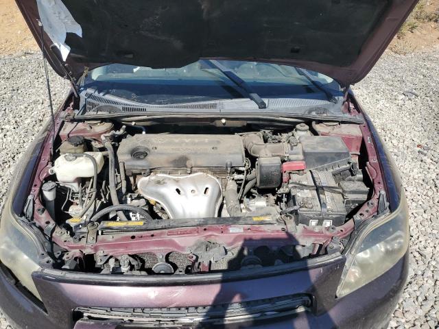JTKDE167290284735 - 2009 TOYOTA SCION TC MAROON photo 11