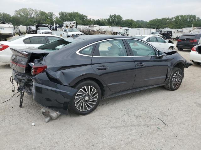 KMHL54JJ8PA072853 - 2023 HYUNDAI SONATA HYBRID GRAY photo 3