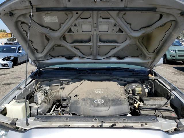 3TMJU4GN9BM117528 - 2011 TOYOTA TACOMA DOUBLE CAB PRERUNNER SILVER photo 11