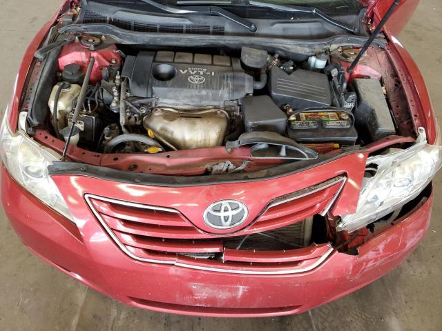 4T4BF3EK7AR017814 - 2010 TOYOTA CAMRY BASE წითელი ფოტო 11