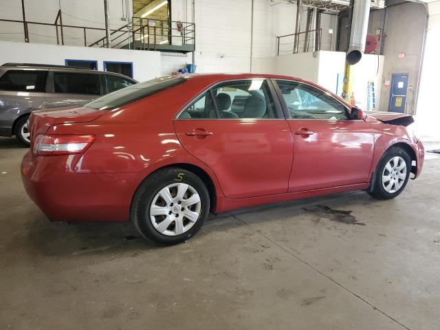 4T4BF3EK7AR017814 - 2010 TOYOTA CAMRY BASE წითელი ფოტო 3