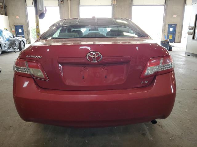 4T4BF3EK7AR017814 - 2010 TOYOTA CAMRY BASE წითელი ფოტო 6