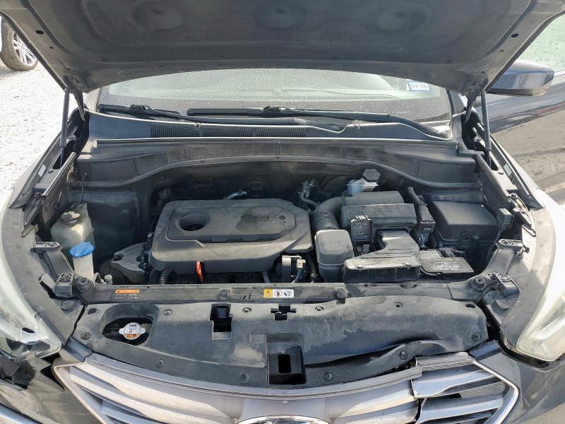 5XYZU3LB9HG417715 - 2017 HYUNDAI SANTA FE S GRAY photo 12