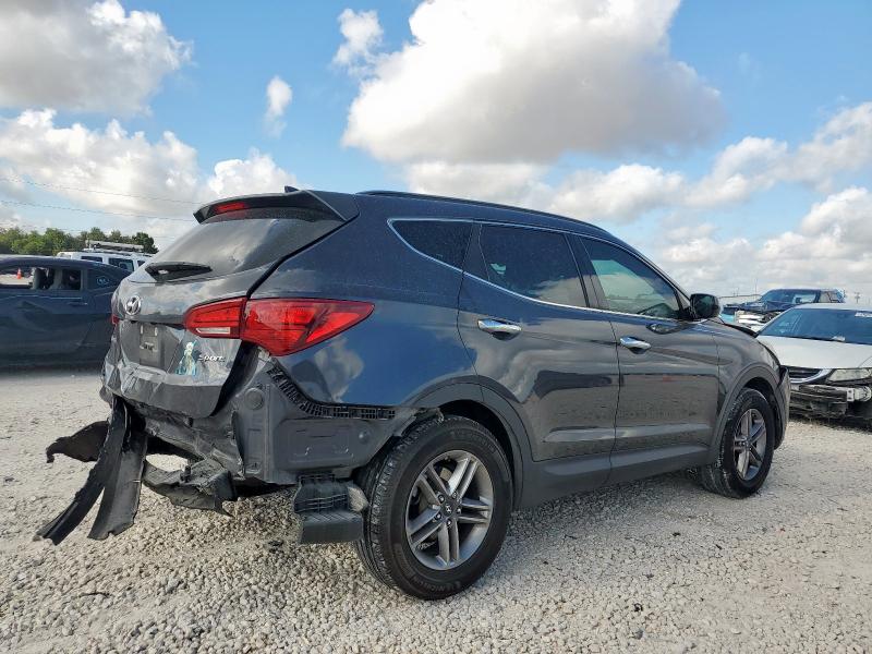 5XYZU3LB9HG417715 - 2017 HYUNDAI SANTA FE S GRAY photo 3