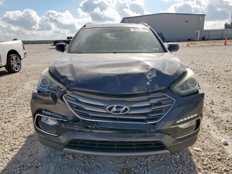 5XYZU3LB9HG417715 - 2017 HYUNDAI SANTA FE S GRAY photo 5