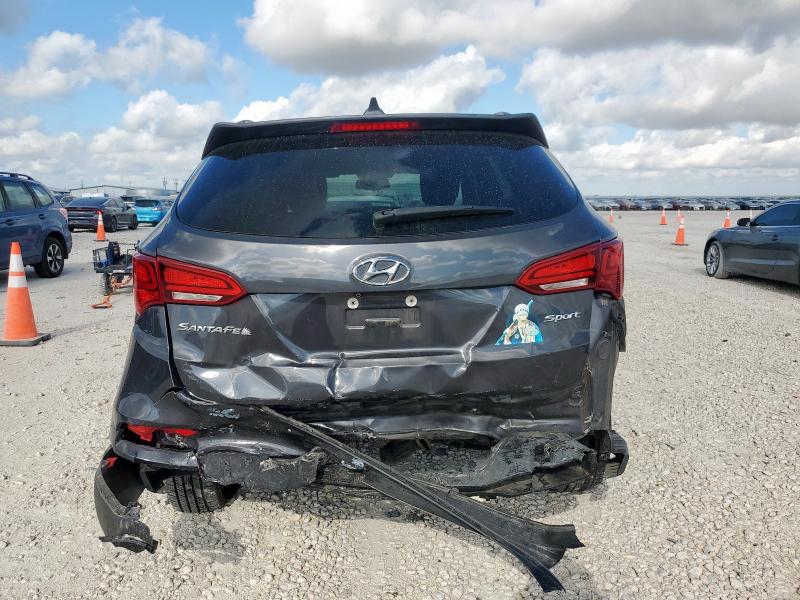 5XYZU3LB9HG417715 - 2017 HYUNDAI SANTA FE S GRAY photo 6