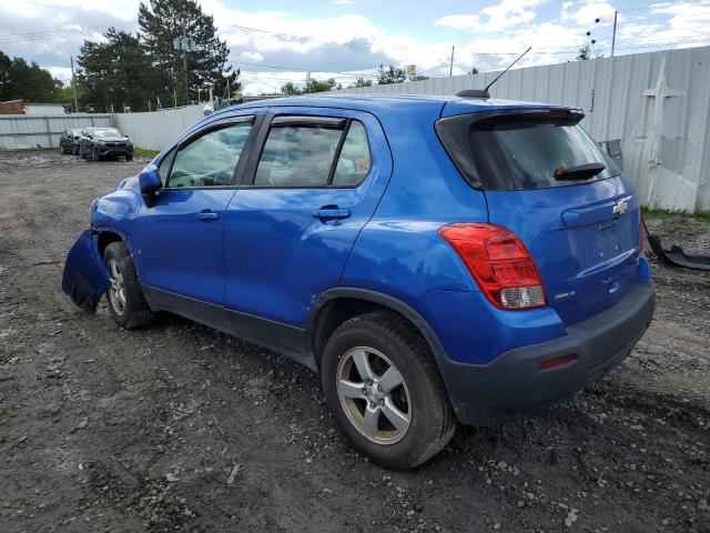 KL7CJNSB1GB648433 - 2016 CHEVROLET TRAX LS BLUE photo 2