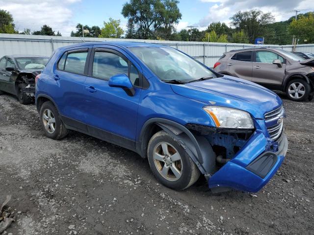 KL7CJNSB1GB648433 - 2016 CHEVROLET TRAX LS BLUE photo 4