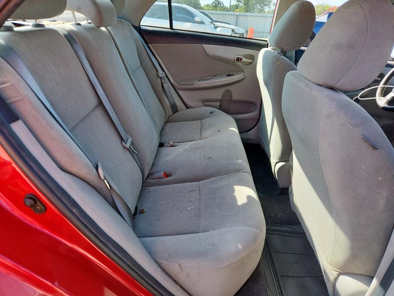 5YFBU4EE4CP061922 - 2012 TOYOTA COROLLA BASE RED photo 10