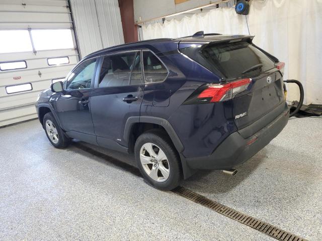 4T3RWRFV7LU009291 - 2020 TOYOTA RAV4 XLE ლურჯი ფოტო 2
